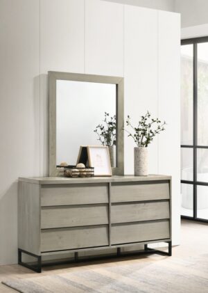 Weston Wood Frame Mirror