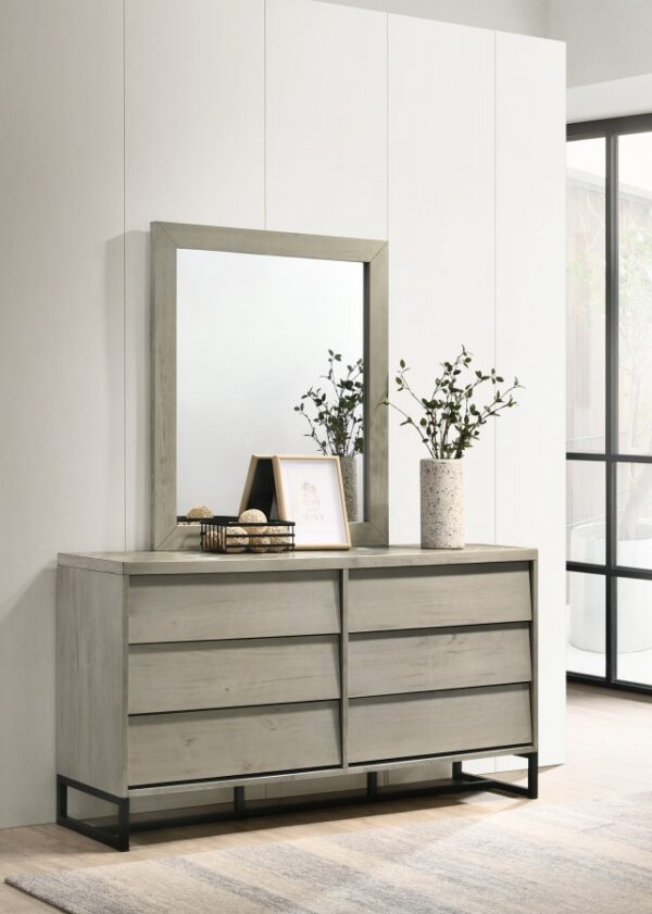 Weston Wood Frame Mirror