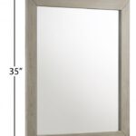 Weston Wood Frame Mirror