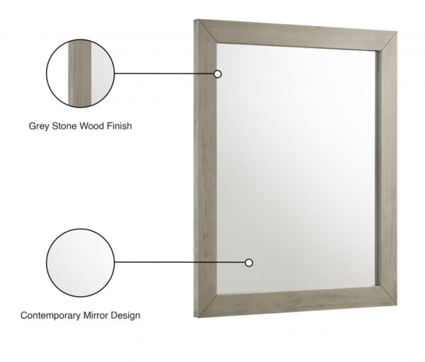 Weston Wood Frame Mirror