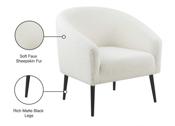 Barlow Faux Fur Chair