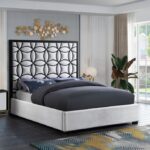 Taj Velvet Upholstered Bed
