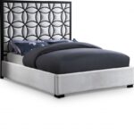 Taj Velvet Upholstered Bed