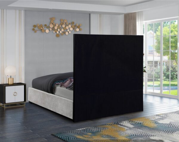 Taj Velvet Upholstered Bed