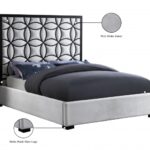 Taj Velvet Upholstered Bed