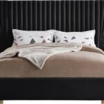 Cleo Velvet Upholstered Bed