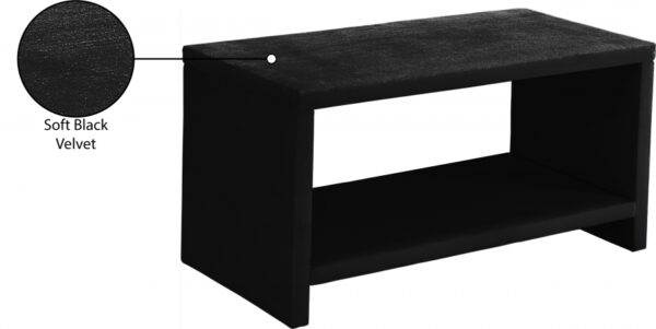 Cleo Velvet Night Stand