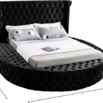 Luxus Velvet Upholstered Twin Bed