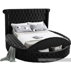 Luxus Velvet Upholstered Bed