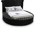 Luxus Velvet Upholstered Bed