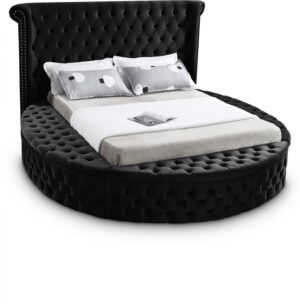 Luxus Velvet Upholstered Bed