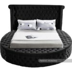 Luxus Velvet Upholstered Bed