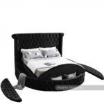Luxus Velvet Upholstered Bed