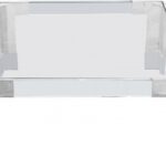 Casper Square Glass Top, Acrylic And Metal Base Coffee Table
