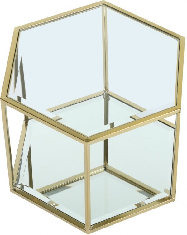 Sei Glass And Steel Coffee Table