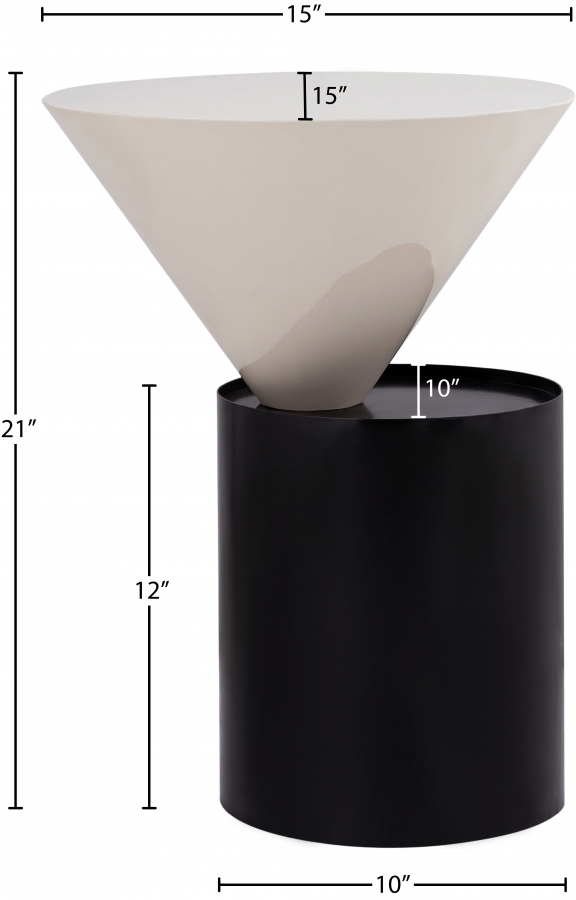 Damon Iron End Table