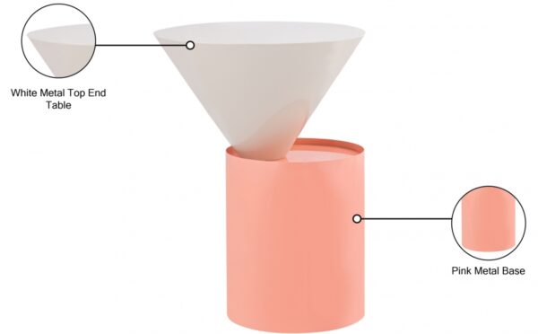 Damon Iron End Table