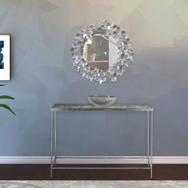 Butterfly Iron Frame Mirror