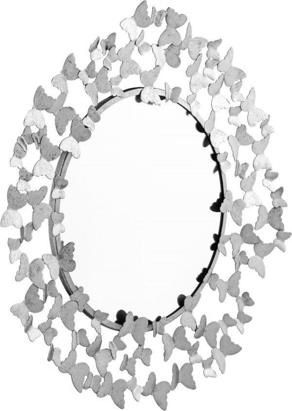 Butterfly Iron Frame Mirror