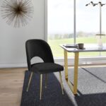 Logan Velvet Upholstered Dining Chair