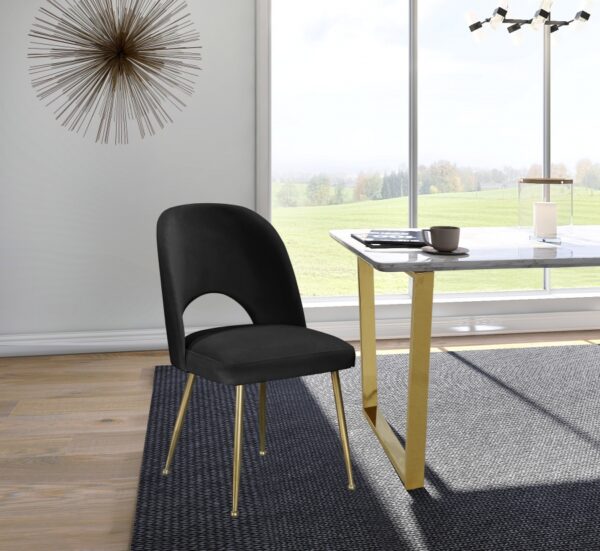 Logan Velvet Upholstered Dining Chair
