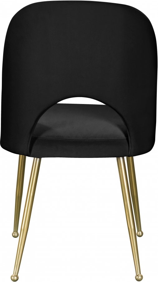 Logan Velvet Upholstered Dining Chair
