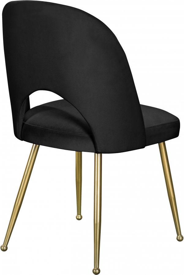 Logan Velvet Upholstered Dining Chair
