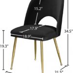 Logan Velvet Upholstered Dining Chair