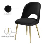 Logan Velvet Upholstered Dining Chair