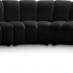 Infinity 178" Velvet Upholstered 7pc. Modular Sectional
