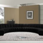 Infinity 178" Velvet Upholstered 8pc. Modular Sectional