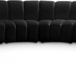 Infinity 178" Velvet Upholstered 8pc. Modular Sectional