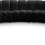 Infinity 178" Velvet Upholstered 9pc. Modular Sectional