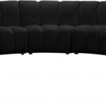 Infinity 178" Velvet Upholstered 11pc. Modular Sectional