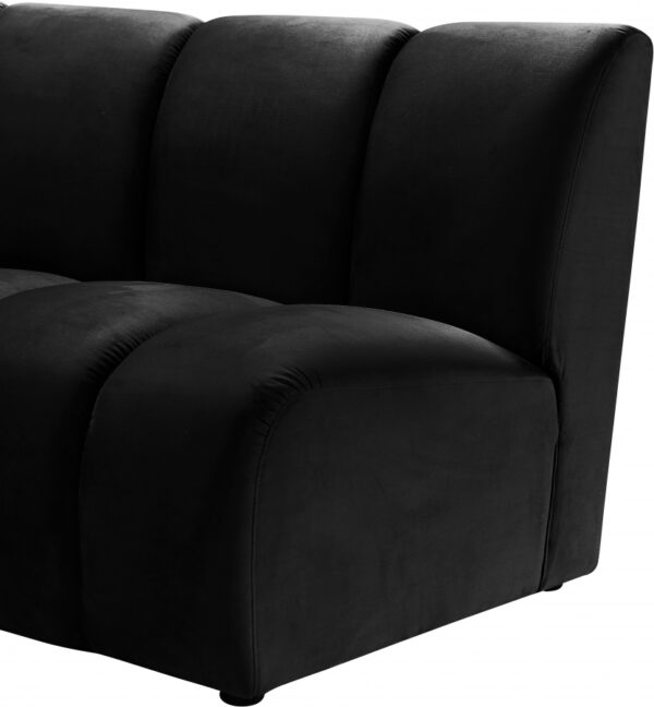 Infinity 178" Velvet Upholstered 11pc. Modular Sectional