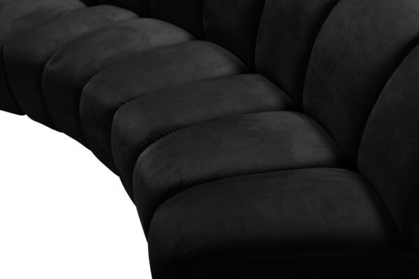 Infinity 178" Velvet Upholstered 11pc. Modular Sectional