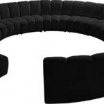 Infinity 178" Velvet Upholstered 12pc. Modular Sectional