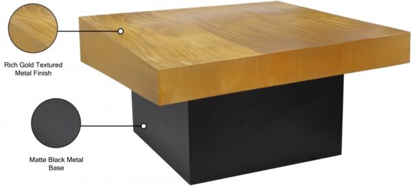 Palladium Iron Coffee Table