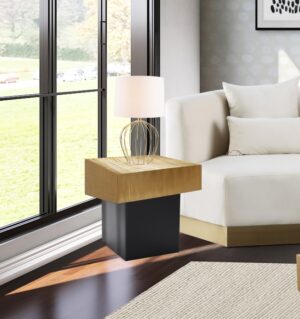 Palladium Iron End Table