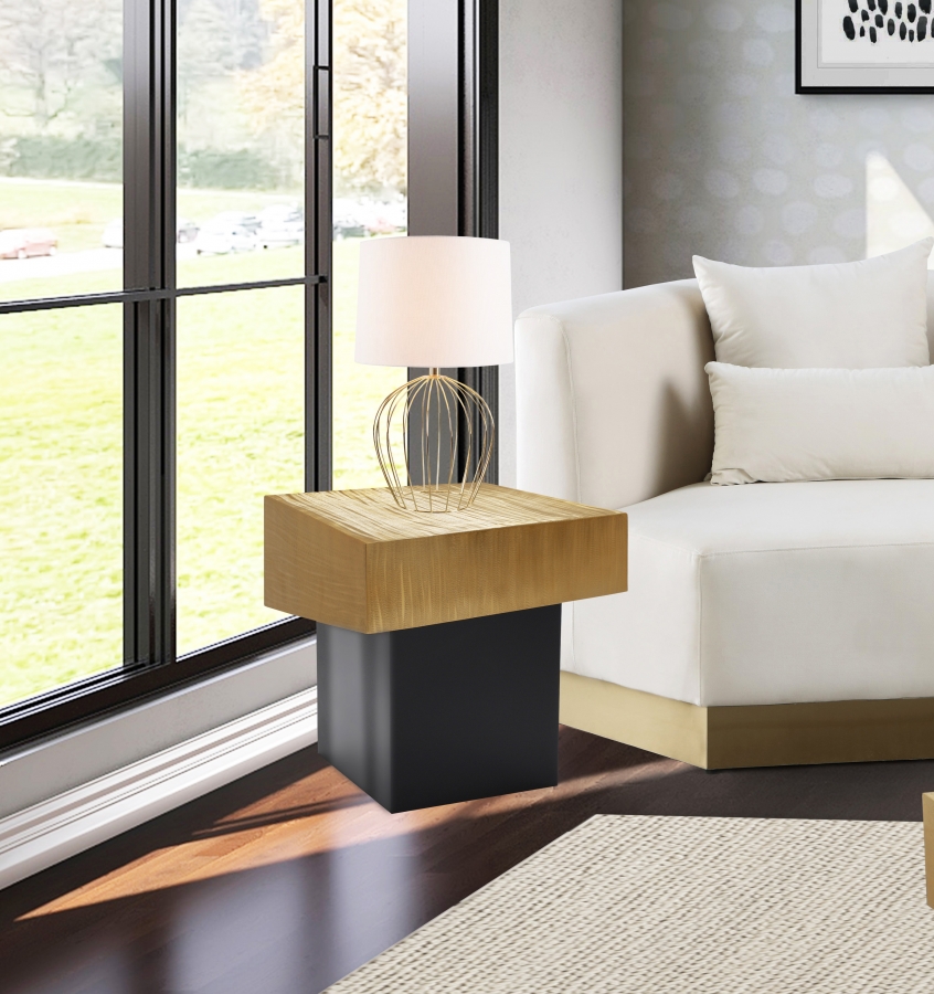 Palladium Iron End Table