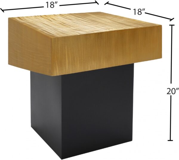 Palladium Iron End Table