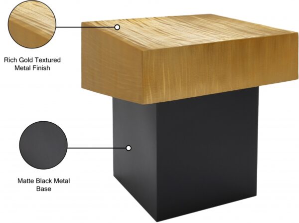 Palladium Iron End Table