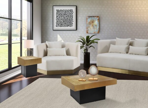 Palladium Iron End Table