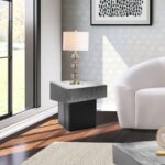 Palladium Iron End Table