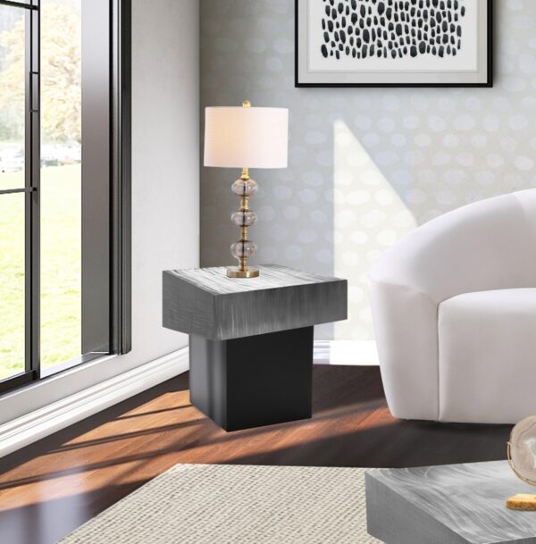 Palladium Iron End Table