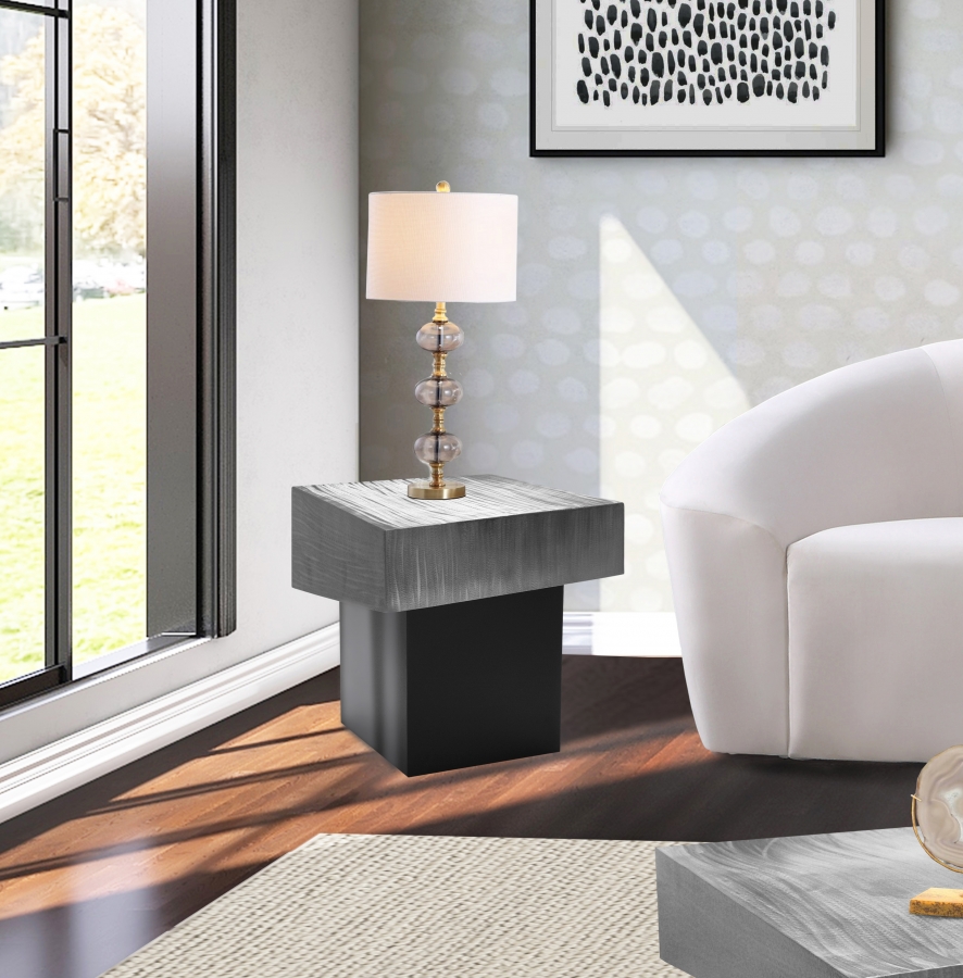 Palladium Iron End Table