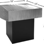 Palladium Iron End Table