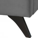 Elly Velvet Upholstered Bed