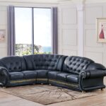 Apolo Sectional Left Facing Black