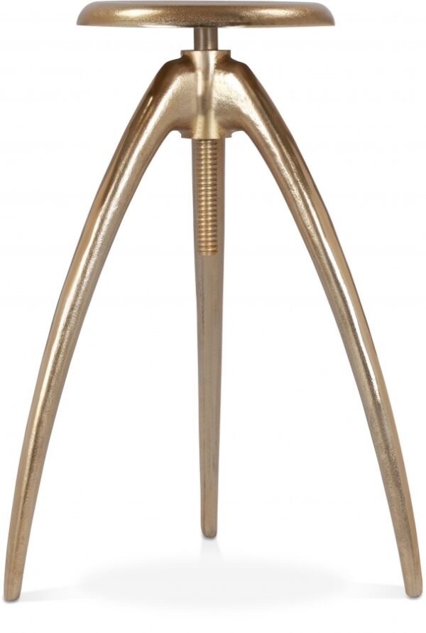 Clara Aluminum Adjustable Bar / Counter Stool